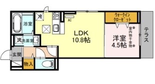 ルテドヴィラージュの物件間取画像